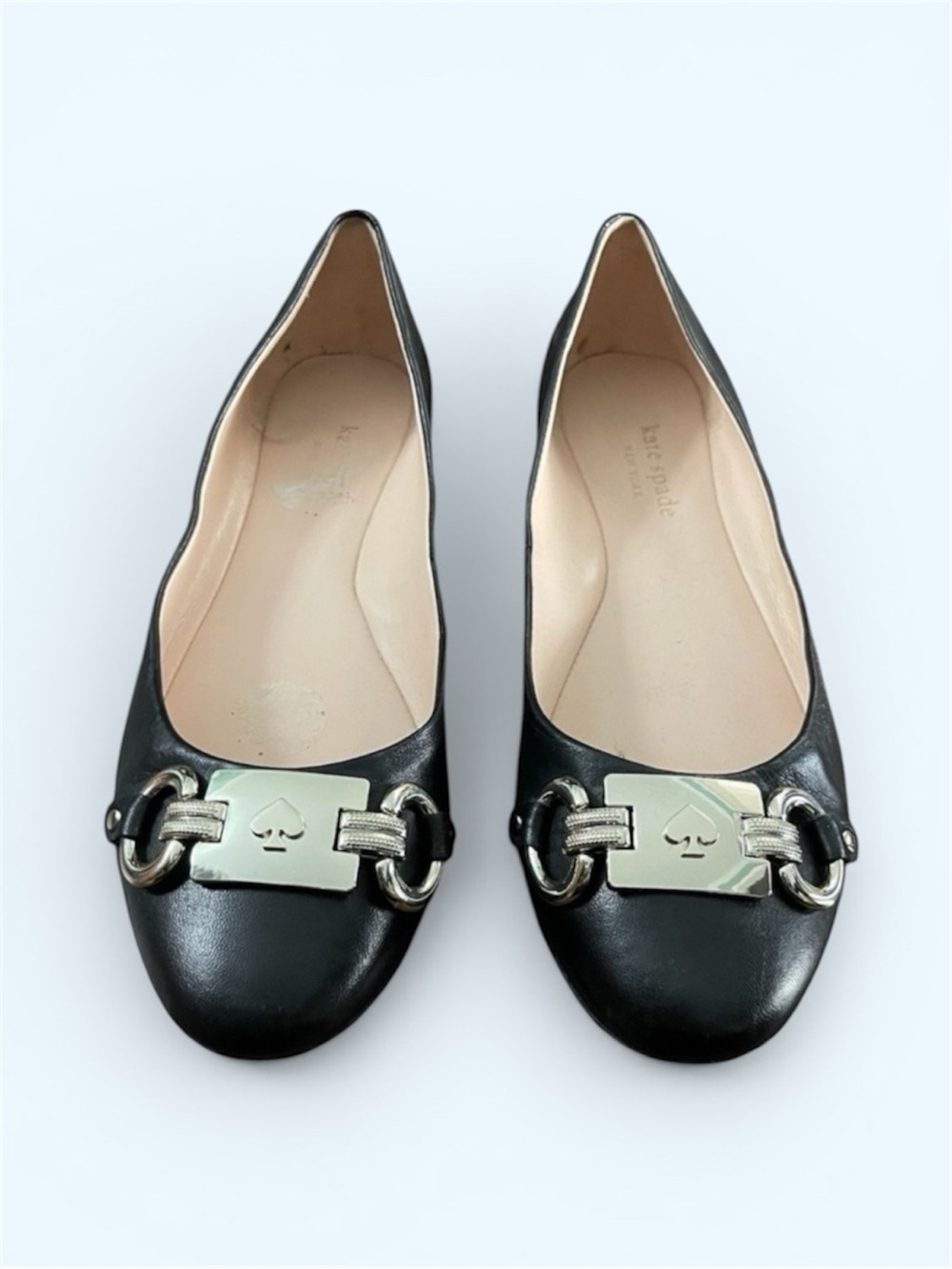 KATE SPADE Leather Flats • Size 7B • Women